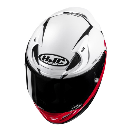 Kask motocyklowy integralny HJC RPHA 12 Kos czarny/biały