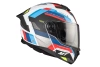 Kask motocyklowy MT ATOM 2 SV BAST WHITE/BLUE/RED biały niebieski czerwony czarny