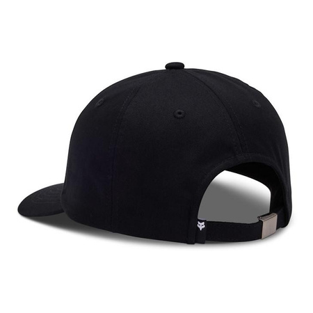 Czapka z daszkiem FOX Wordmark Adjustable Black White