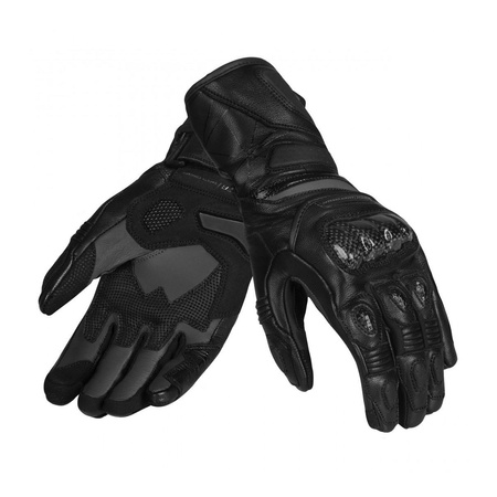 Rękawice motocyklowe damskie SECA ATOM LADY BLACK czarny
