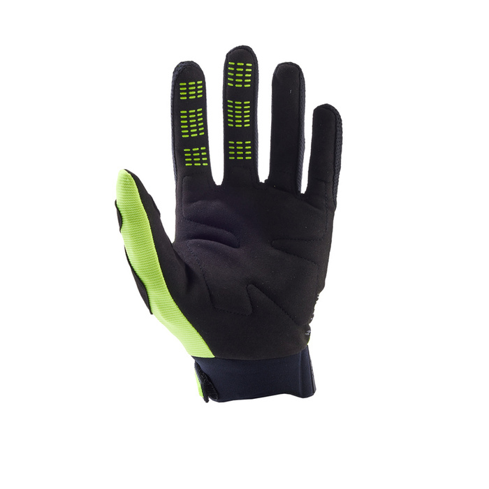 Rękawice motocyklowe rowerowe cross offroad mtb FOX Dirtpaw Fluorescent żółty