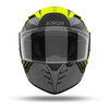 Kask motocyklowy AIROH CONNOR DUNK YELLOW MATT szary żółty fluo