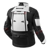 Kurtka motocyklowa SHIMA TRACKER LIGHT GREY szary