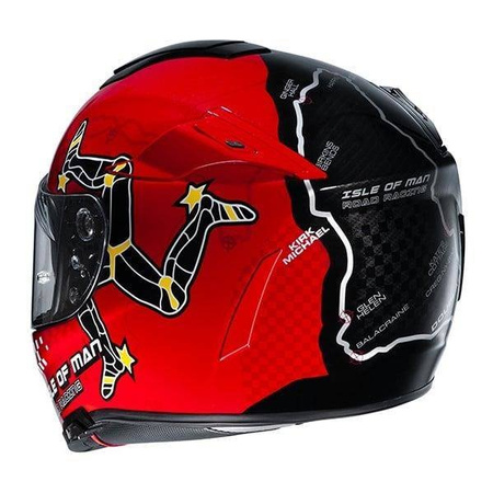 Kask motocyklowy integralny HJC RPHA 70 Isle of Man IOM TT