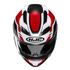 Kask motocyklowy integralny HJC F71 Tozz biały/czerwony