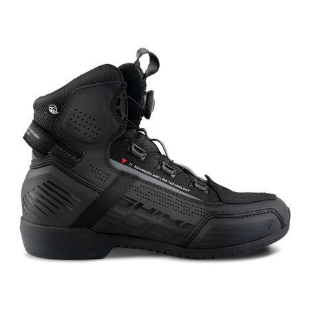 Damskie buty motocyklowe krótkie/miejskie/turystyczne Shima EDGE VENT czarny