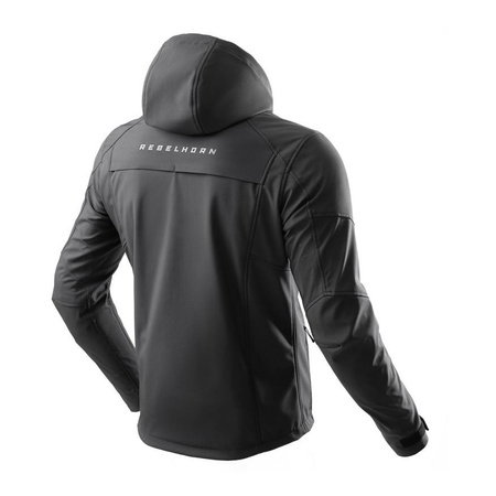 Kurtka motocyklowa tekstylna Rebelhorn SLASH czarny