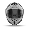 Kask motocyklowy AIROH MATRYX SCOPE LIGHT GREY biały szary czarny