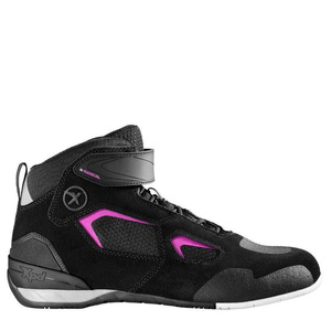 Buty motocyklowe damskie XPD X-RADICAL LADY BLACK/FUCHSIA czarny różowy