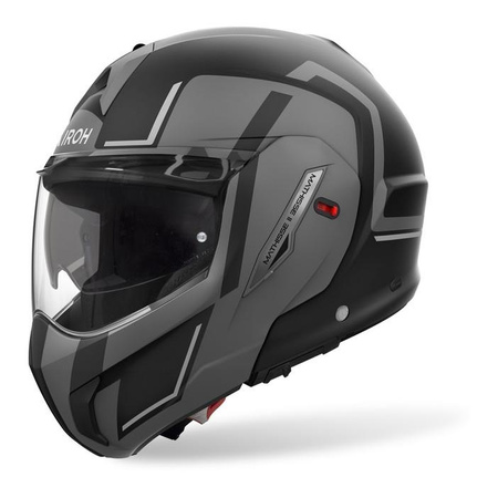Kask motocyklowy AIROH MATHISSE II GENIUS GREY MATT szary czarny