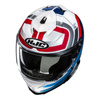 Kask motocyklowy HJC I71N Viz niebieski/czerwony