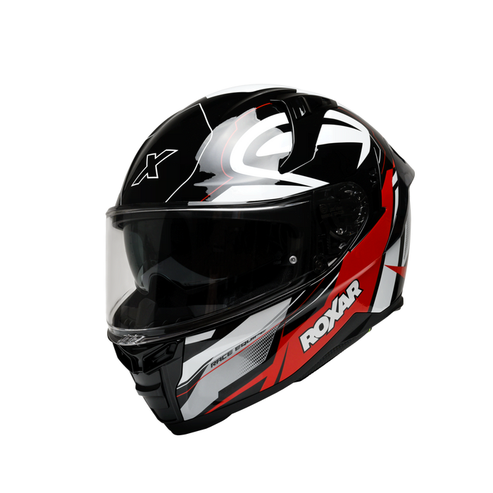 Kask integralny Roxar Bayamo  EVO czarny/biały/czerwony