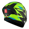 Kask motocyklowy MT STINGER 2 ZIVZE MATT BLACK/FLUO czarny żółty fluo niebieski