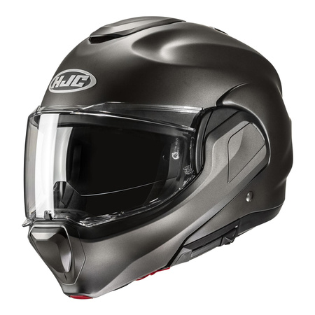 Kask motocyklowy HJC F100 Solid Semi tytanowy mat