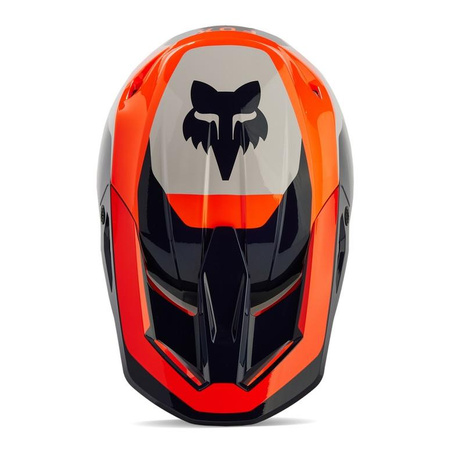 Kask cross offroad motocyklowy FOX V1 Nitro Helmet Fluo Orange