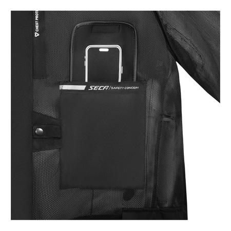 Kurtka motocyklowa SECA ARRAKIS III BLACK czarny