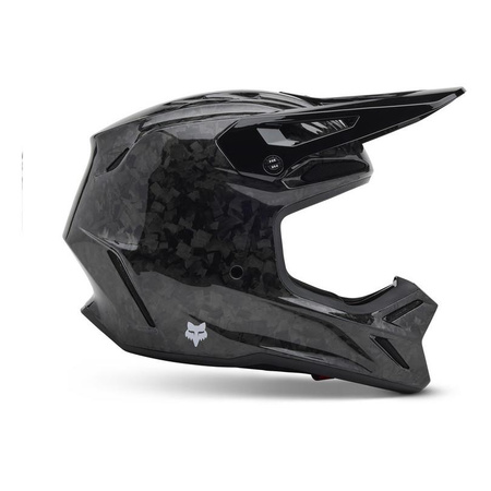 Kask motocyklowy FOX V3 RS Carbon Solid Black