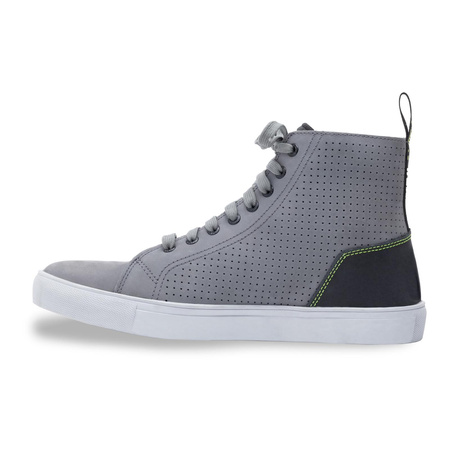 Buty motocyklowe trampki Rebelhorn TRAMP II szary-czarny-żółty fluo