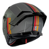 Kask motocyklowy MT THUNDER 4 SV MIL MATT GREY szary czerwony