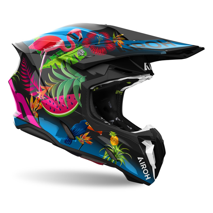 Kask motocyklowy AIROH Twist 3 Amazonia