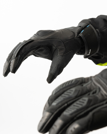 Damskie rękawice motocyklowe Shima HERO WP GLV czarny
