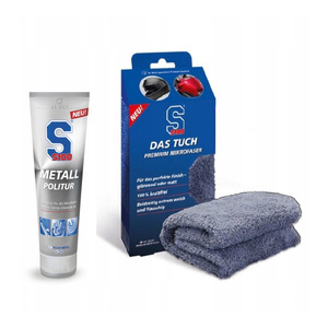 Zestaw motocyklowy do polerowania S100 pasta i ściereczka