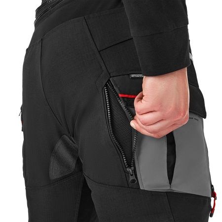 Spodnie motocyklowe SHIMA TRACKER LIGHT GREY szary