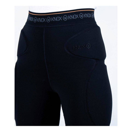 Spodnie z ochraniaczami motocyklowymi KNOX ACTION PRO czarny