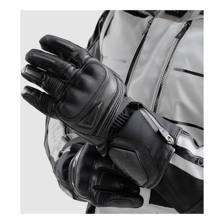 Rękawice motocyklowe zimowe SUMMIT WINTER WP czarny