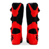 Dziecięce buty motocyklowe cross offroad mtb FOX Comp Fluo czerwony Junior