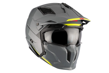 Kask motocyklowy MT STREETFIGHTER SV S SOLID GLOSS GREY