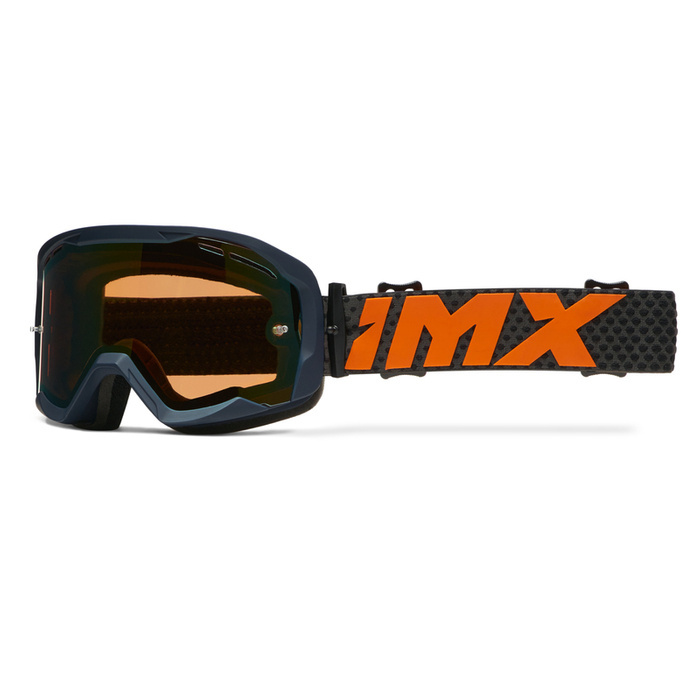 Gogle motocyklowe IMX Endurance Flip - Szyba Iridium Gold + Clear (2 szyby w zestawie)