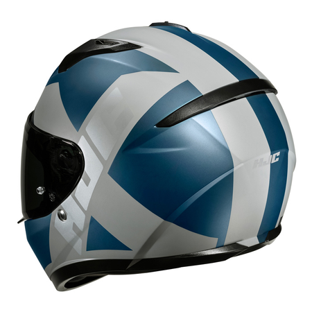 Kask motocyklowy integralny HJC C10 Tez niebieski/srebrny