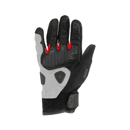 Rękawice miejskie RICHA BOGOTA BLACK/BLUE/RED czarny niebieski czerwony