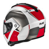 Kask szczękowy HJC C91N JYN WHITE/RED biały czerwony