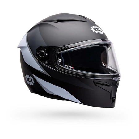 Kask integralny BELL LITHIUM ECE6 FLIP BLACK WHITE czarny biały
