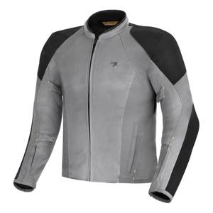 Kurtka motocyklowa tekstylna miejska Shima JET szary