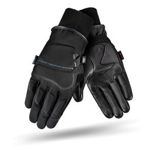 Damskie rękawice motocyklowe na zimę Shima OSLO WP czarny