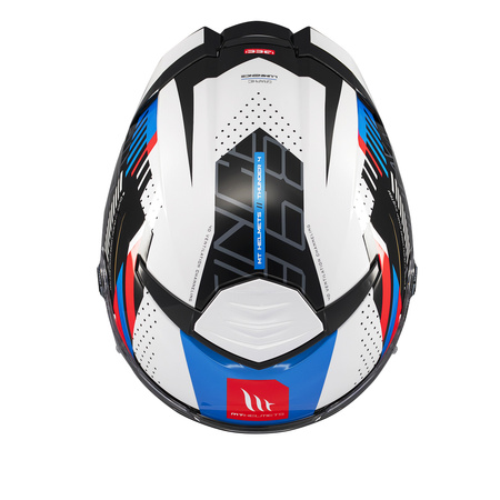 Kask motocyklowy MT THUNDER 4 SV LUMINENCE BLACK/WHITE/BLUE