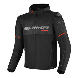 Kurtka motocyklowa tekstylna miejska Shima DRIFT+ czarny
