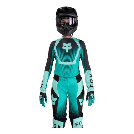 Bluza motocyklowa cross damska FOX LADY 180 COLLECT SPEARMINT niebieski