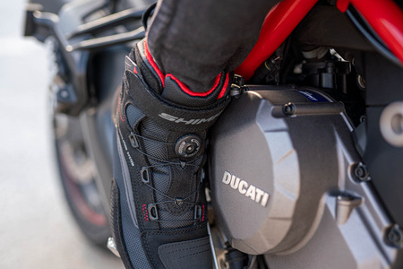 Buty motocyklowe krótkie Shima EXO Vented czarny