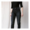 Spodnie jeans damskie BROGER CALIFORNIA WASHED BLACK czarny