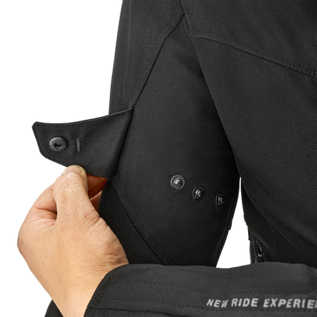 Kurtka motocyklowa tekstylna Shima RUSH 2.0 czarny