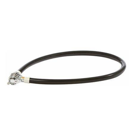 Zapięcie Motocyklowe AUVRAY Linka stalowa z szyfrem – 65 cm, 5 mm – Linka Stalowa na Szyfr Uniwersalna