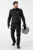 Spodnie motocyklowe tekstylne Shima RUSH 2.0 czarny