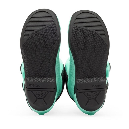 Buty motocyklowe cross dziecięce FOX JUNIOR COMP TEAL zielony czarny
