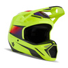 Kask cross offroad motocyklowy FOX V1 Flora Helmet żółty