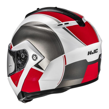 Kask szczękowy HJC C91N JYN WHITE/RED biały czerwony