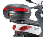 KAPPA Stelaż kufra motocyklowego centralnego YAMAHA X-MAX 125-250 (10-13), MBK Skycruiser 125 (10-12) ( Z PŁYTĄ MONOKEY )